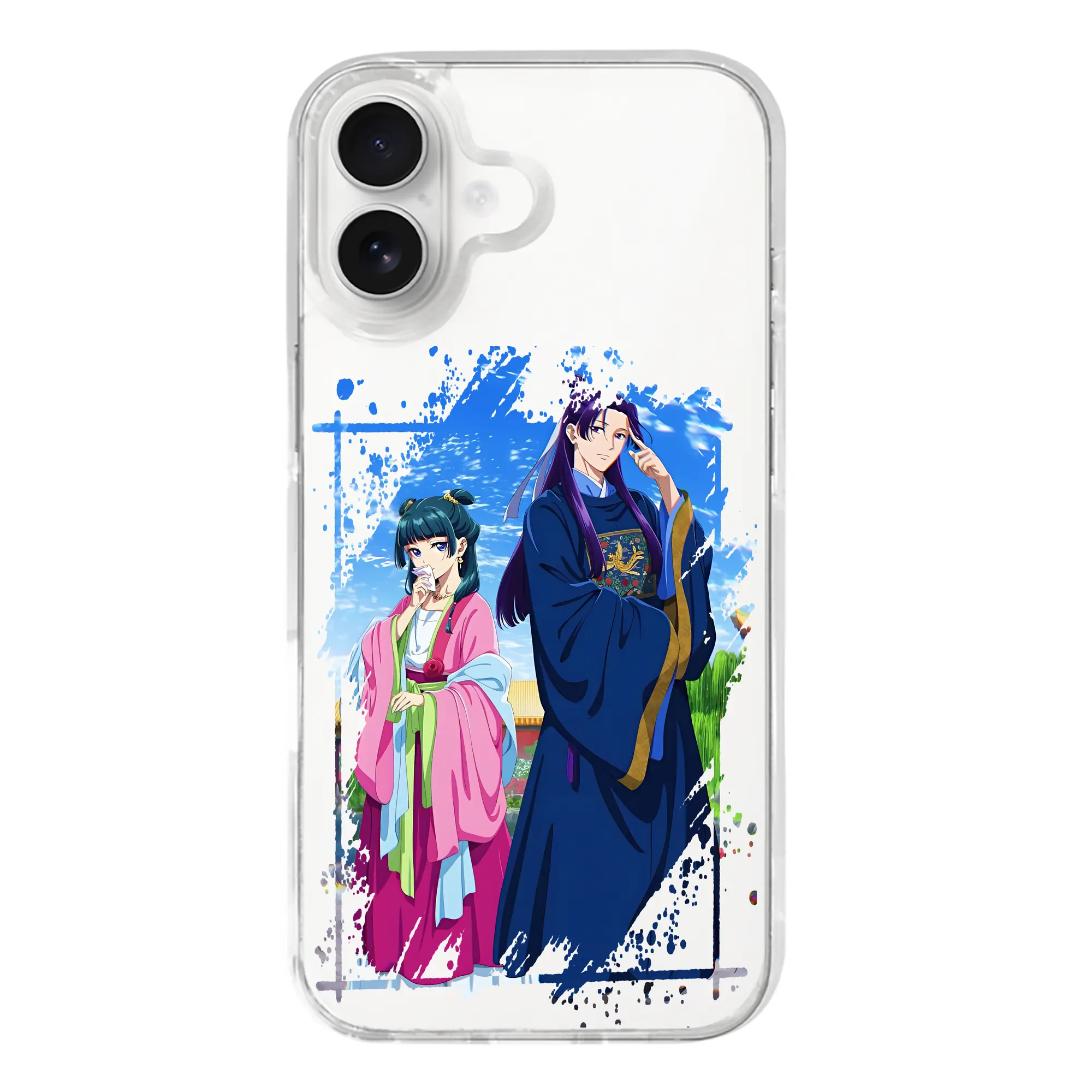 薬屋のひとりごと グッズ,壬氏 - iPhone 17シリーズ 透明スマホケース – 薄型・耐衝撃・精密フィット保護カバー